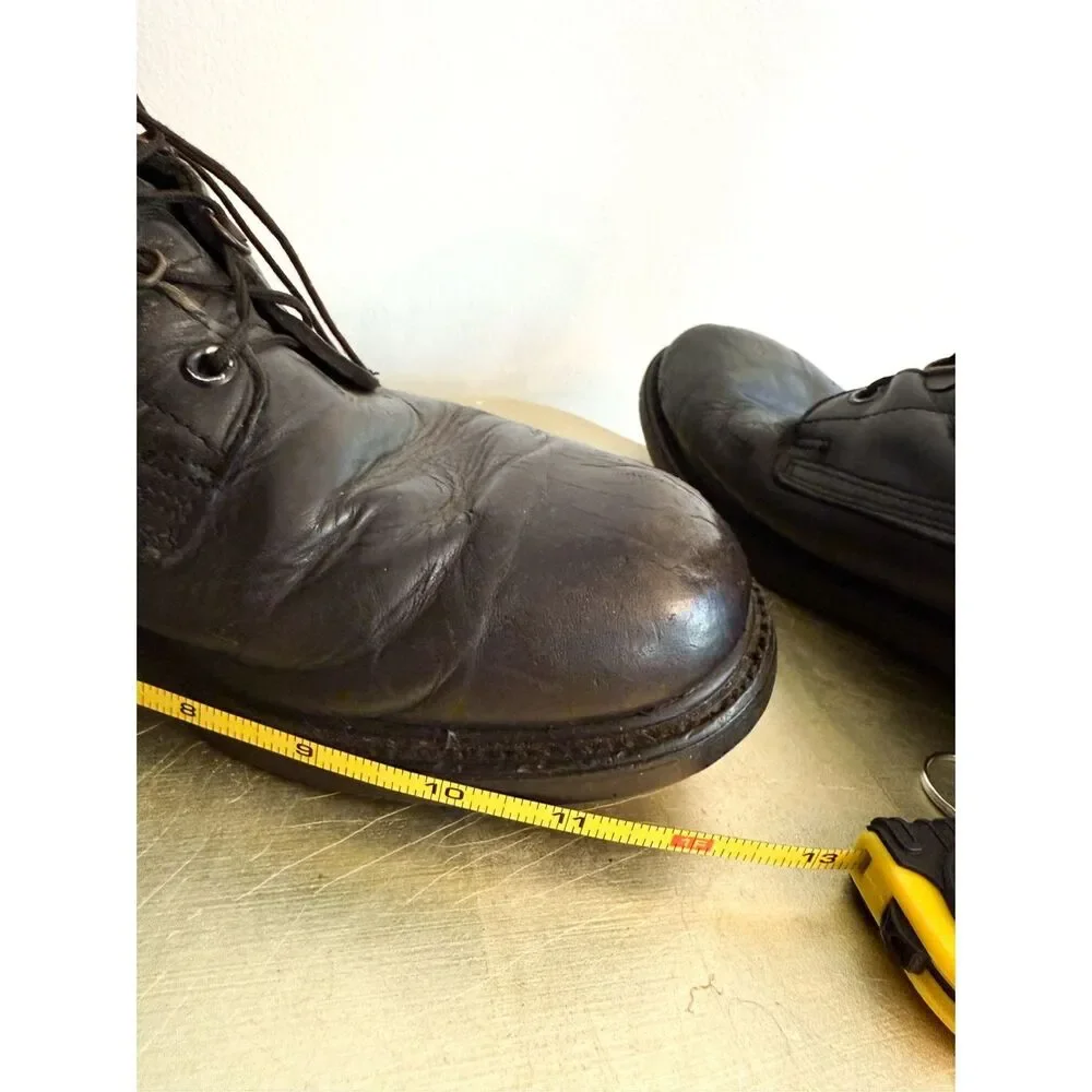 Biltrite VTG Black‎ 1960s Australian Royal Air Force RAF Combat Flight Boot 12.5